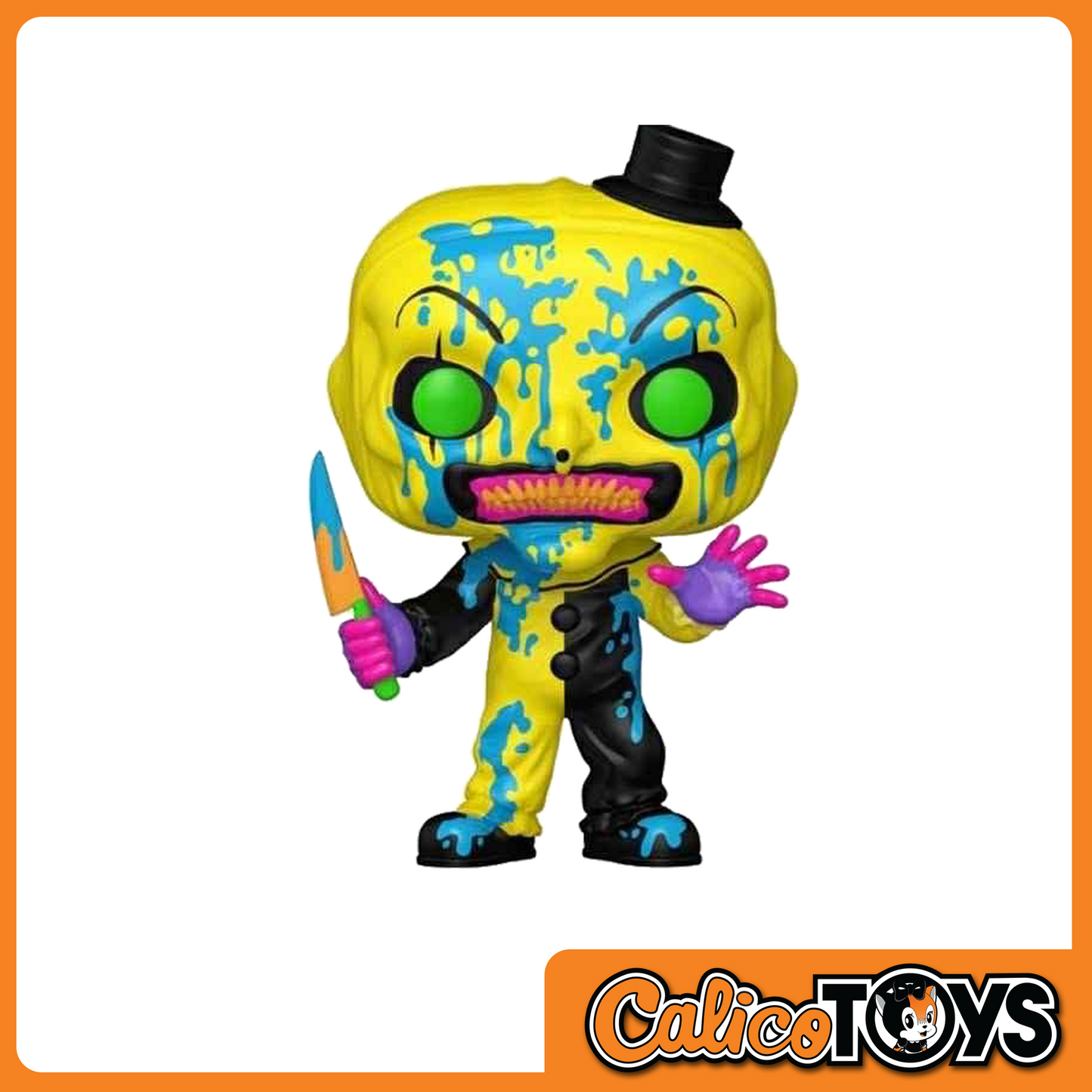 POP! Movies: Terrifier 3 - Art the Clown Bloody Blacklight (Entertainment Earth Exclusive) #1948