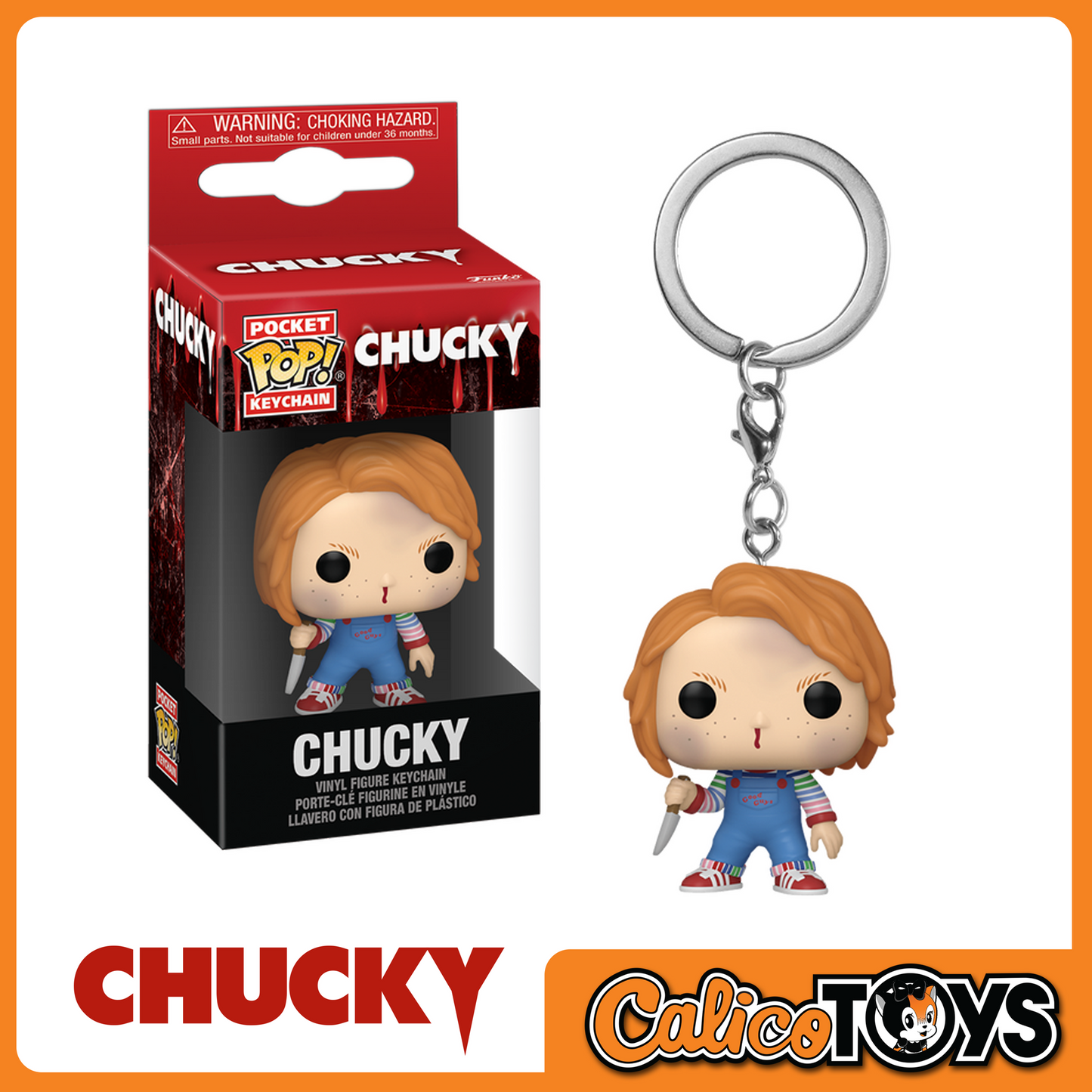 PRE-ORDER -  Pocket POP! Horror  - Chucky