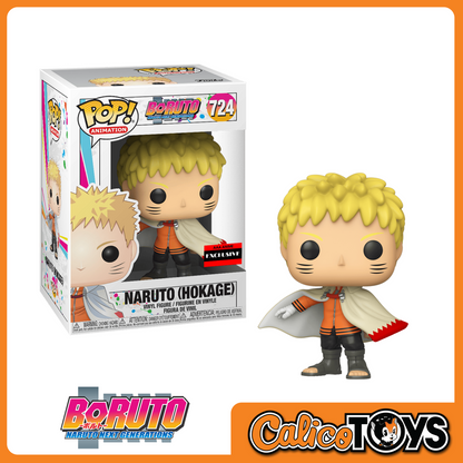 PRE-ORDER - Funko POP! Animation: Boruto Next Generations - Naruto Hokage (AAA Anime Exclusive) #724
