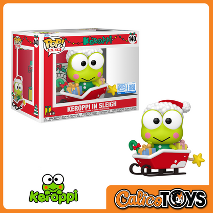 POP! Sanrio and Friends Rides: Keroppi - Keroppi in Sleigh (Funko Shop Exclusive)