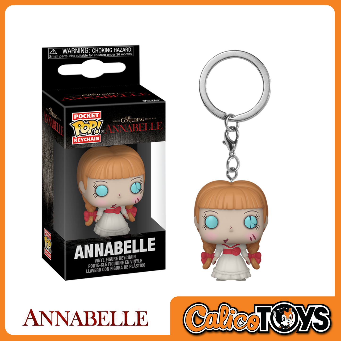PRE-ORDER - Pocket POP! Horror - Annabelle