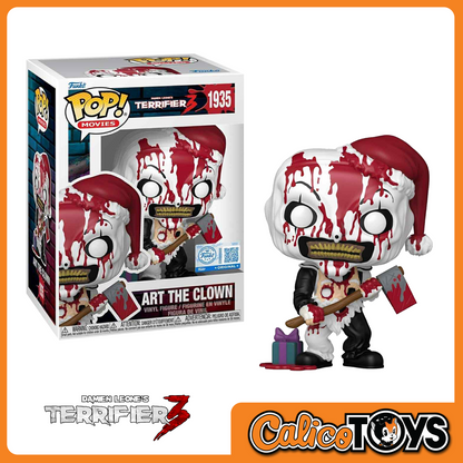 PRE-ORDER -POP! Movies: Terrifier 3 - Art the Clown Bloody (Hot Topic Exclusive) #1935