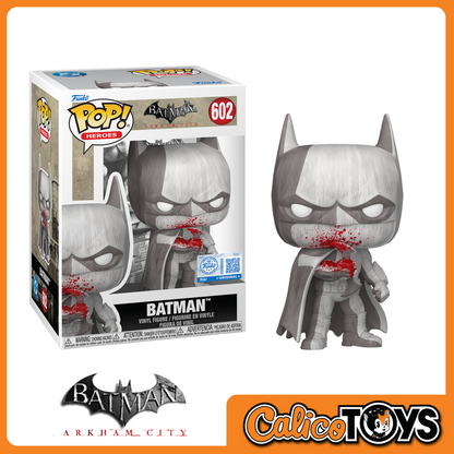PRE-ORDER - Funko POP! Heroes: Batman Arkham City - Batman (Gamestop Exclusive) #602