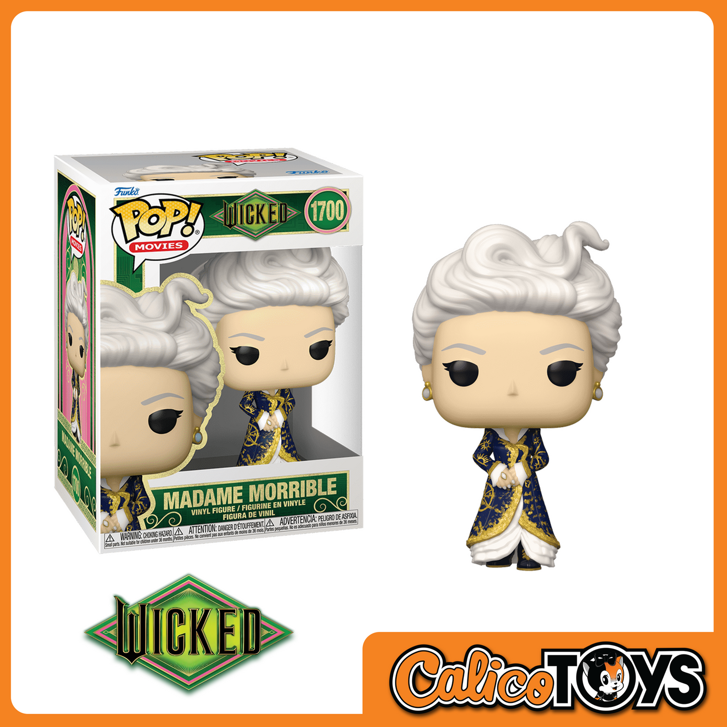 PRE-ORDER - POP! Movies: Wicked - Madame Morrible #1700