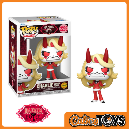 PRE-ORDER - POP! Animation: Hazbin Hotel - Charlie Demon Form CHASE #2239