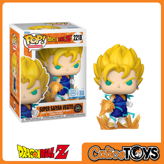 POP! Animation: Dragon ball Z - Super Saiyan Vegito GiTD CHASE #2218 (Chalice Exclusive)