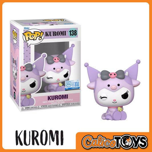 POP! Sanrio: Kuromi - Kuromi Cow Cosplay #138 (Funko Shop Exclusive)