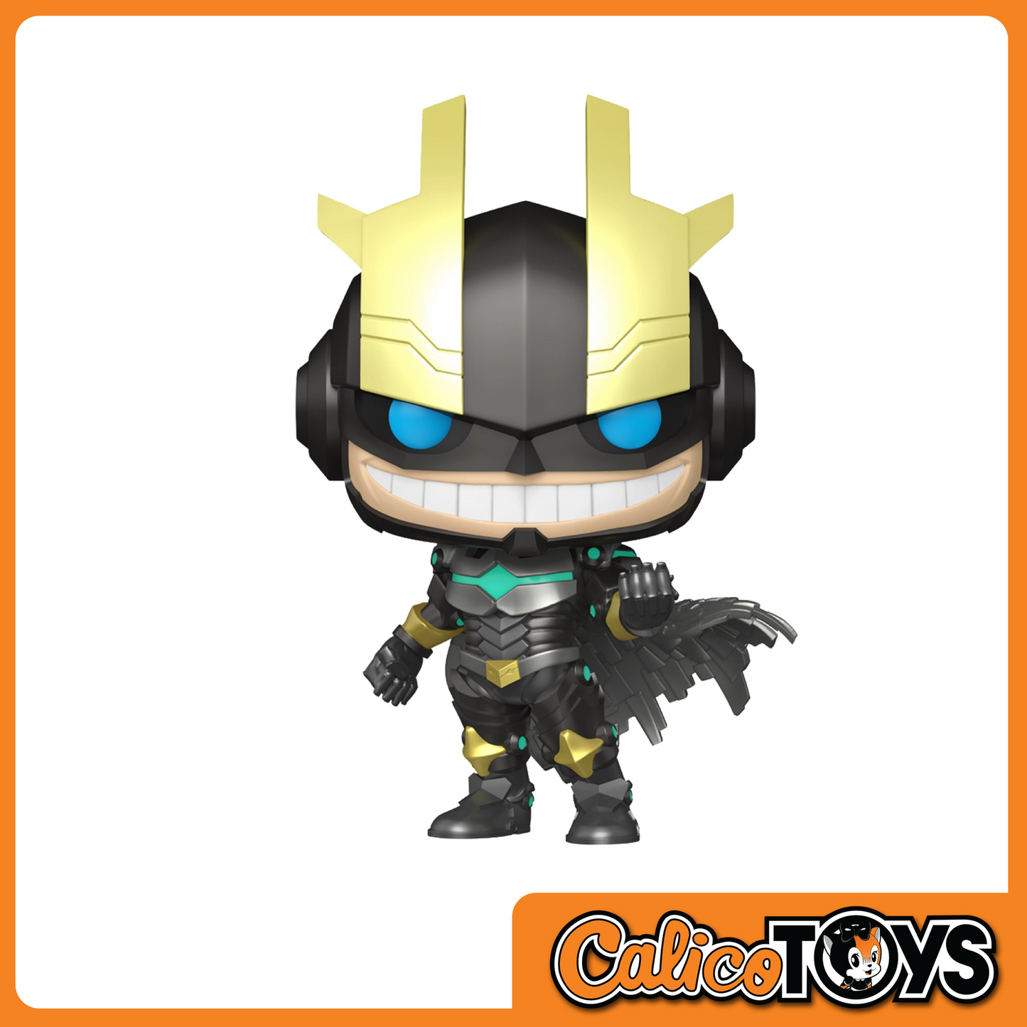 POP! Animation: My Hero Academia - Armored All Might Metallic #2182 (Gamestop Exclusive)