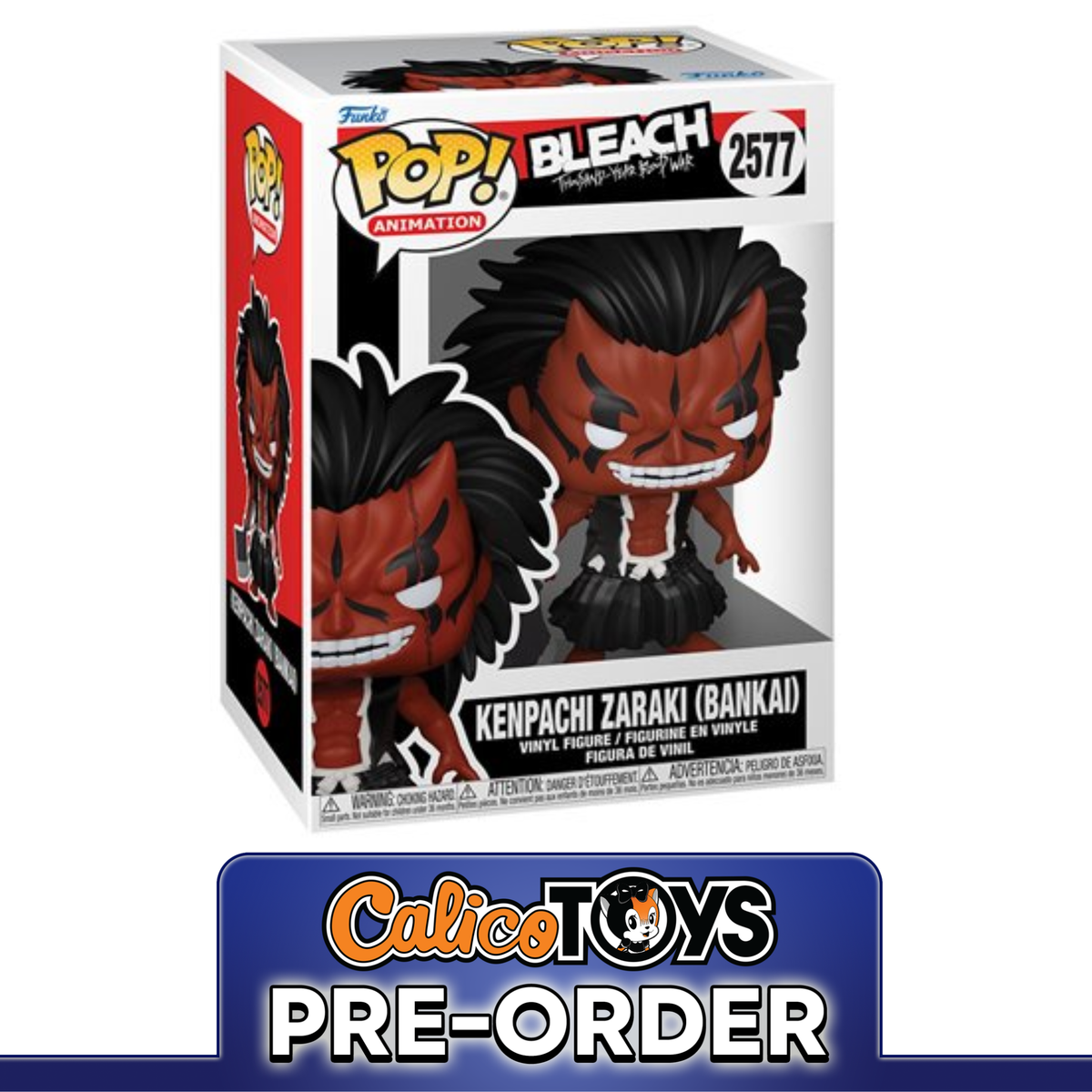 PRE ORDER Funko POP! Animation: Bleach - Kenpachi Zaraki Bankai #2577