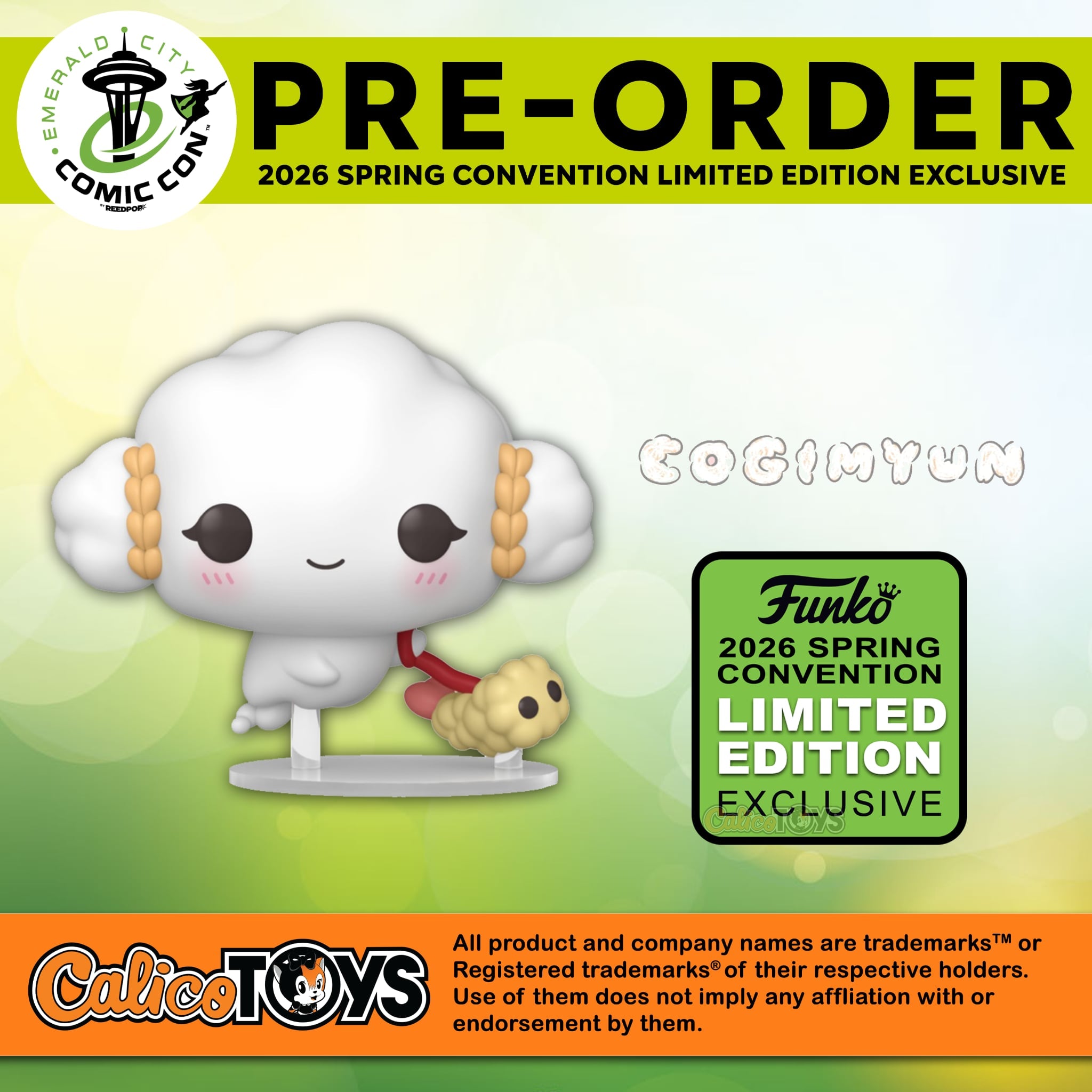 PRE ORDER Funko POP! Sanrio: Cogimyun - Cogimyun (2026 Spring Convention Exclusive)  #147