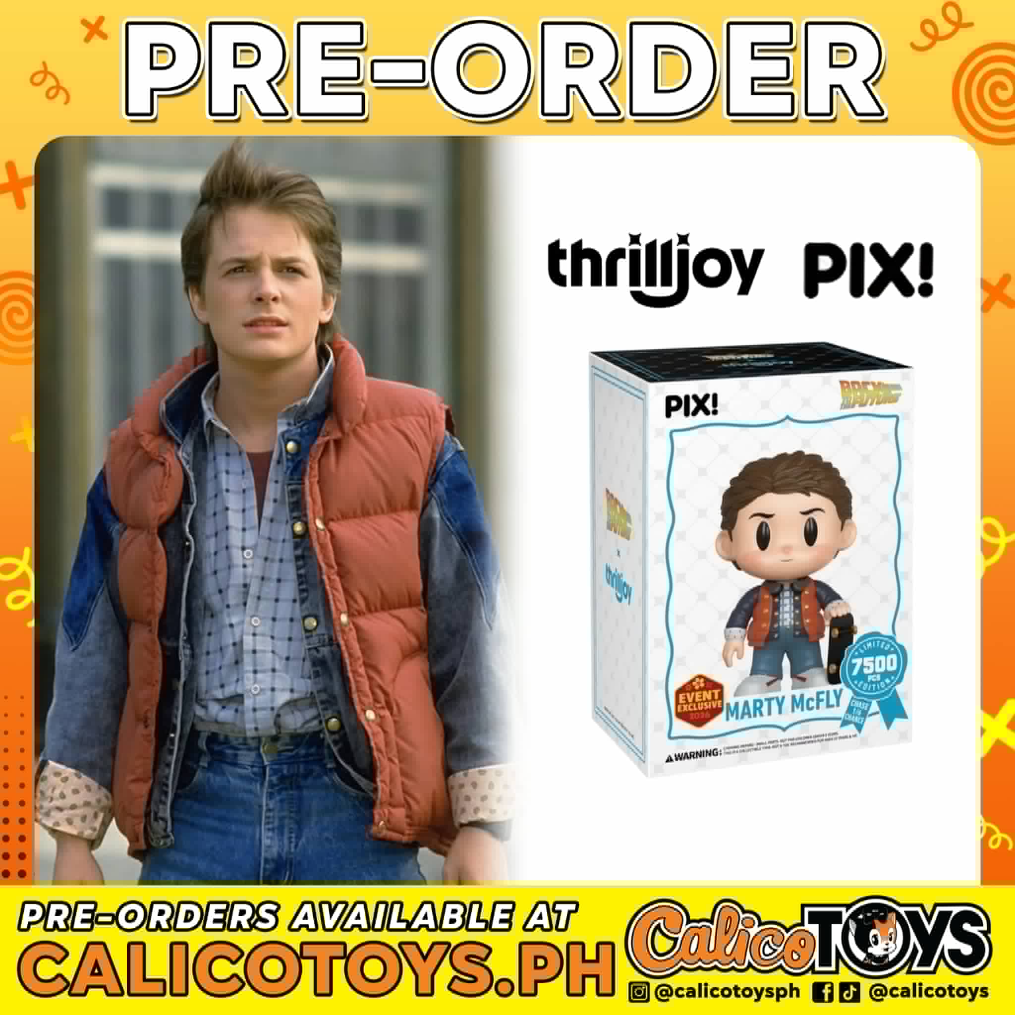 PRE-ORDER Thrilljoy PIX! Back to the Future: Marty McFly LE7500 (2026 Event Exclusive)