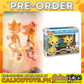 PRE-ORDER - POP! Games: Sonic The Hedgehog - Super Sonic & Super Shadow 2-Pack (Target Con Exclusive)