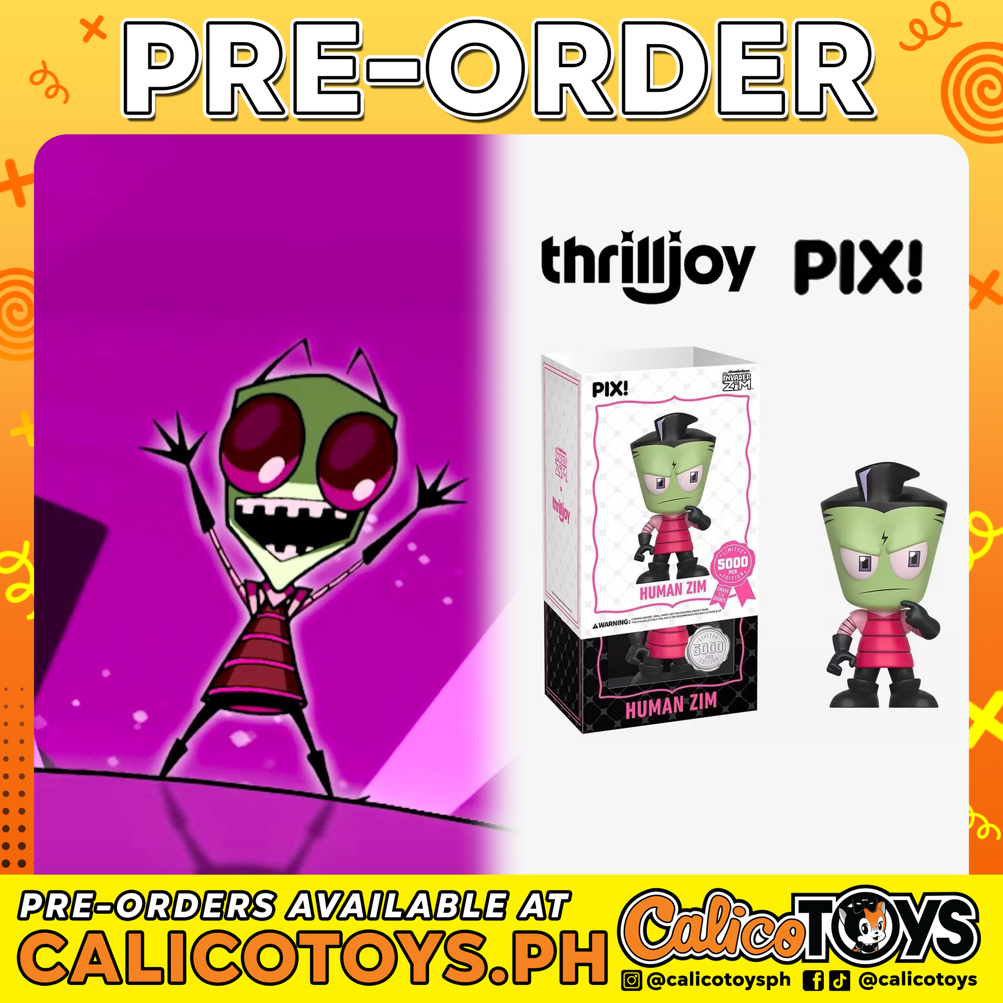 ThrillJoy Pix! - Human Zim LE5000