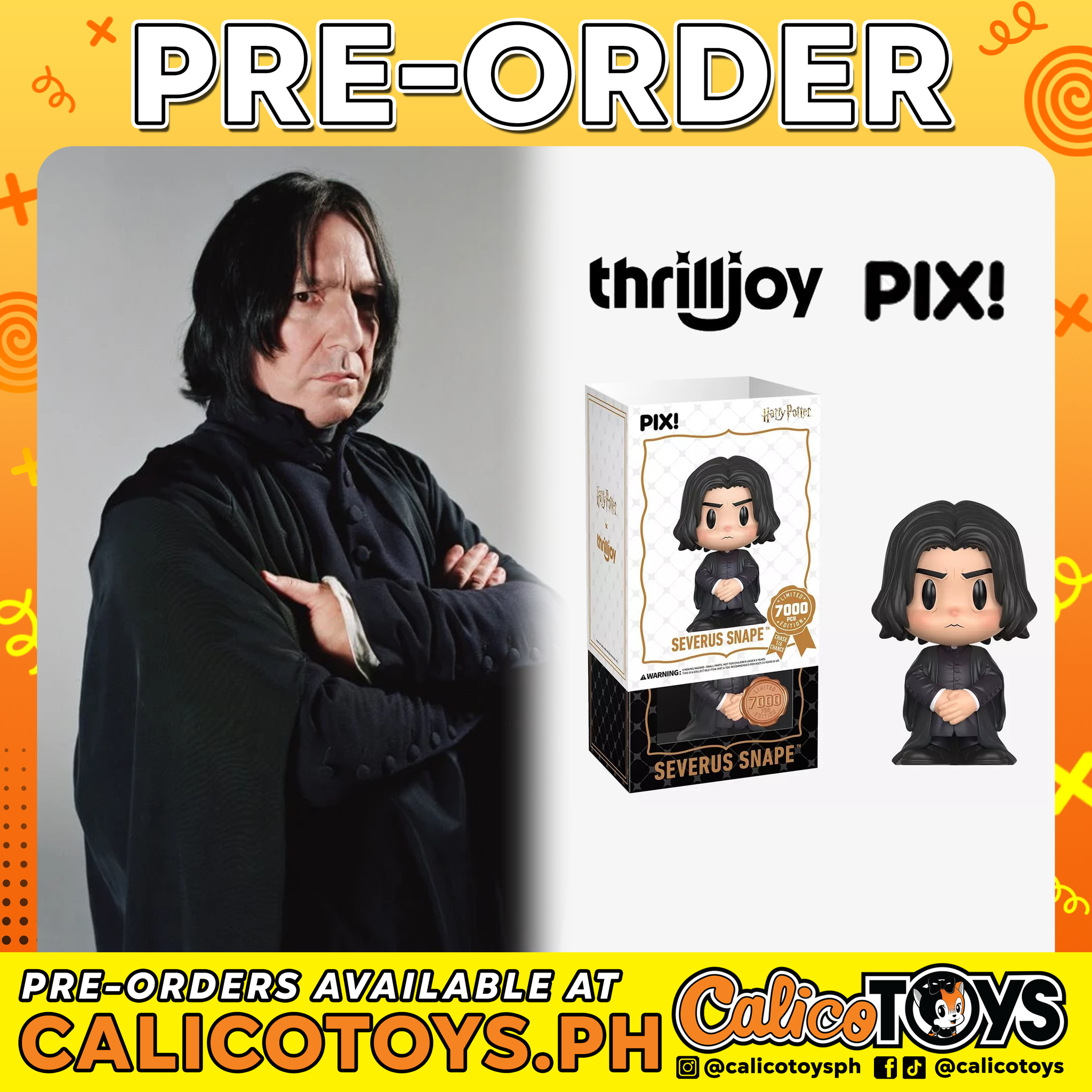 ThrillJoy Pix! -  Severus Snape LE7000