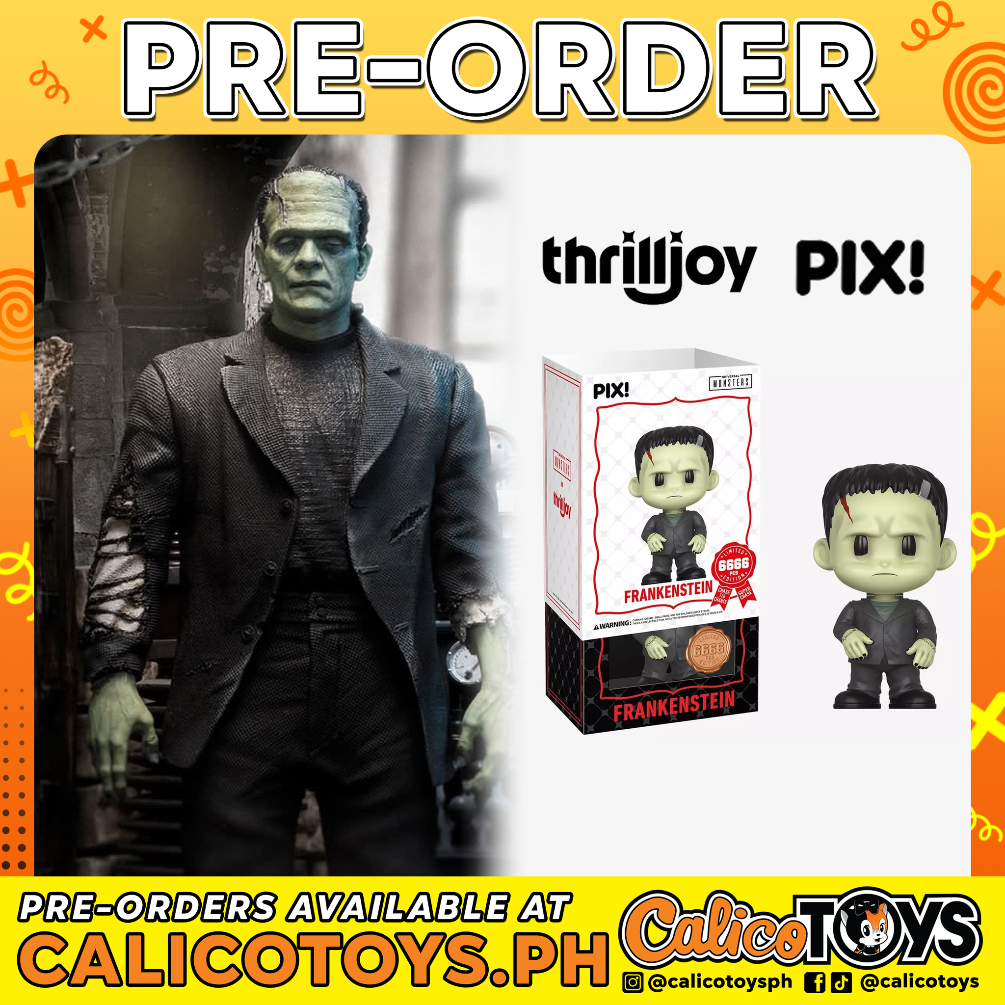 ThrillJoy Pix! - Frankenstein LE6666