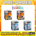 PRE-ORDER - POP! Disney - Elemental Exclusives