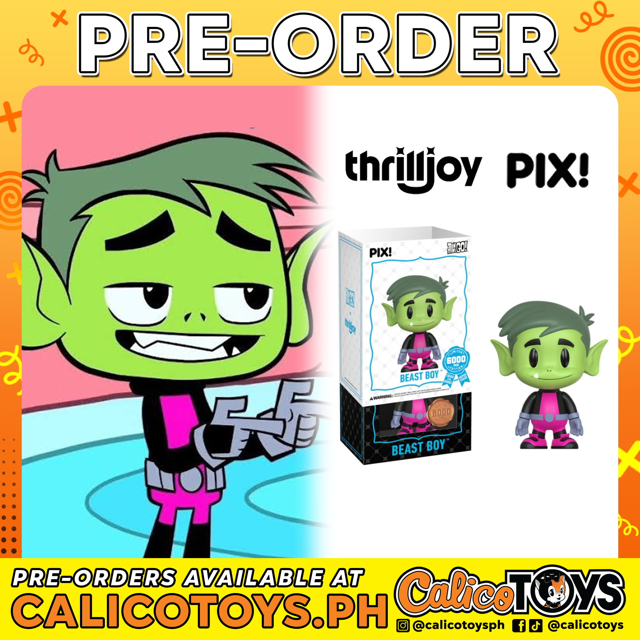 PRE-ORDER - ThrillJoy Pix! - Beast Boy LE6000