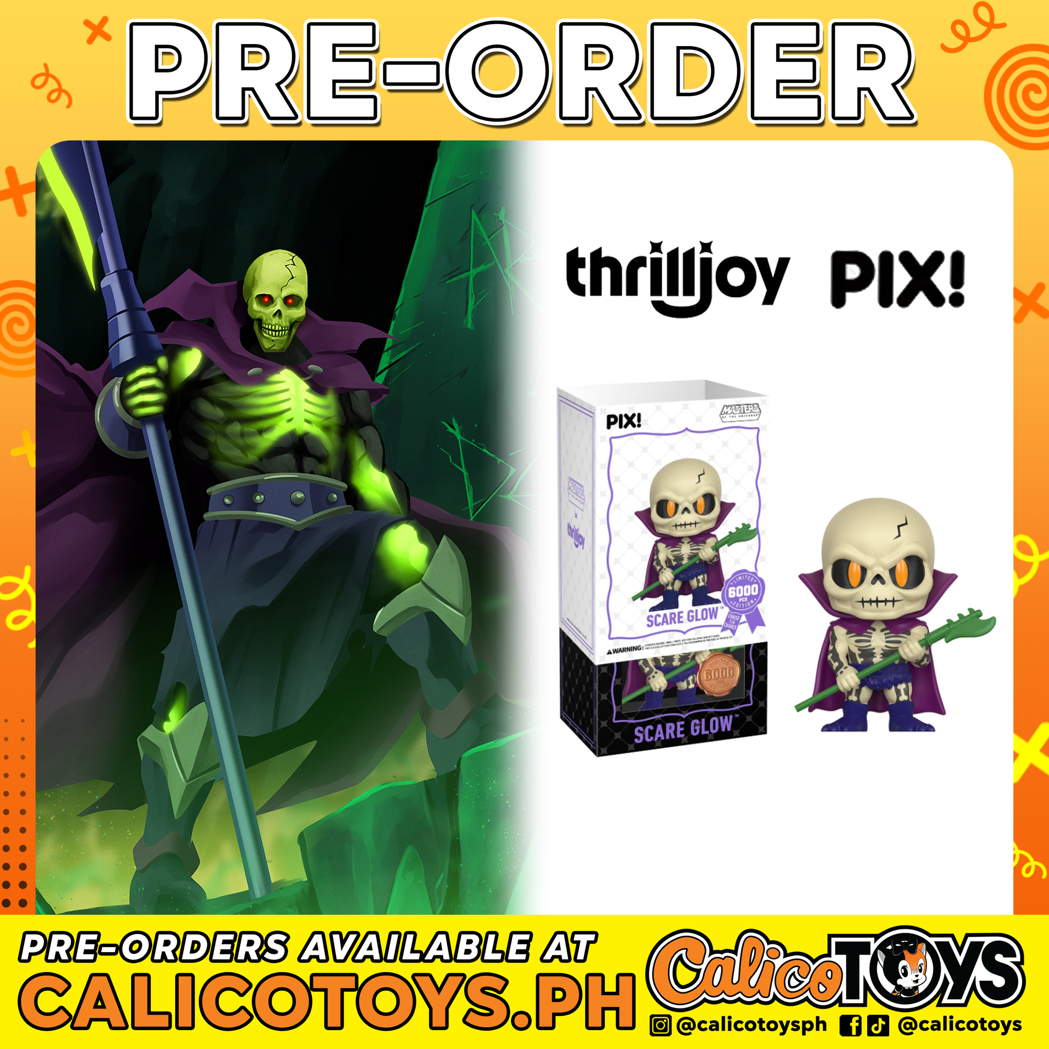 PRE-ORDER - ThrillJoy Pix! - Scare Glow LE6000