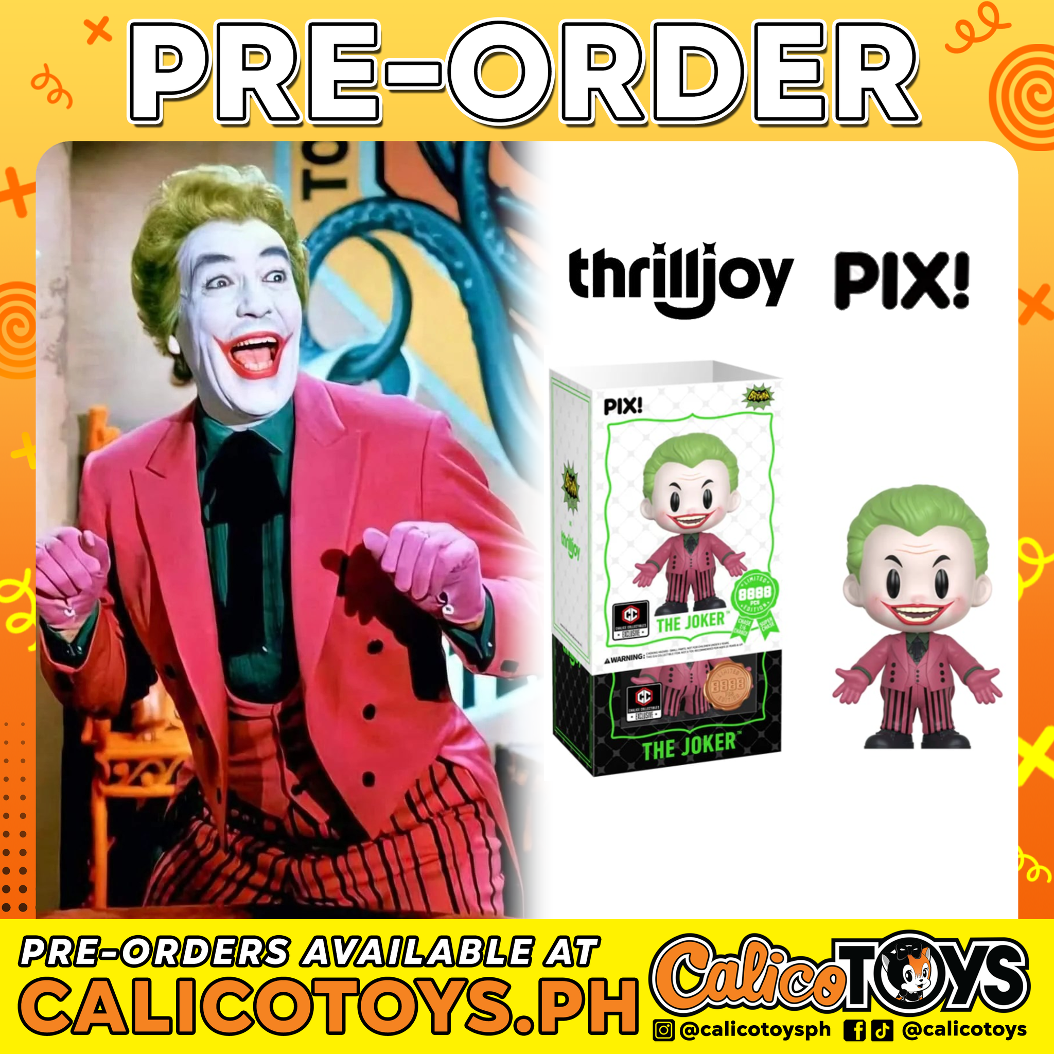 PRE-ORDER - ThrillJoy Pix! - The Joker LE8888 (Chalice Exclusive)