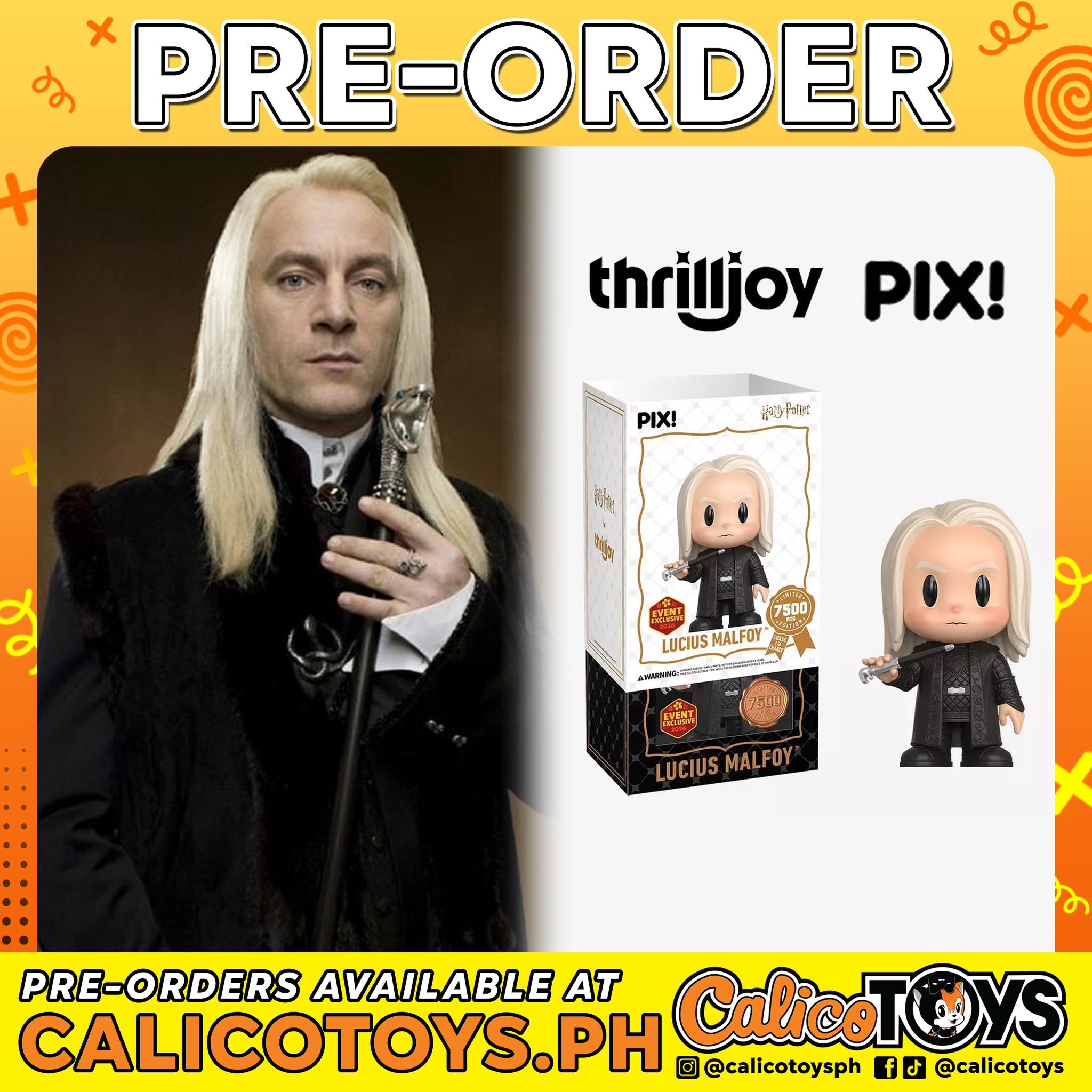 PRE-ORDER - ThrillJoy Pix! - Lucius Malfoy LE7500 (Event Exclusive)