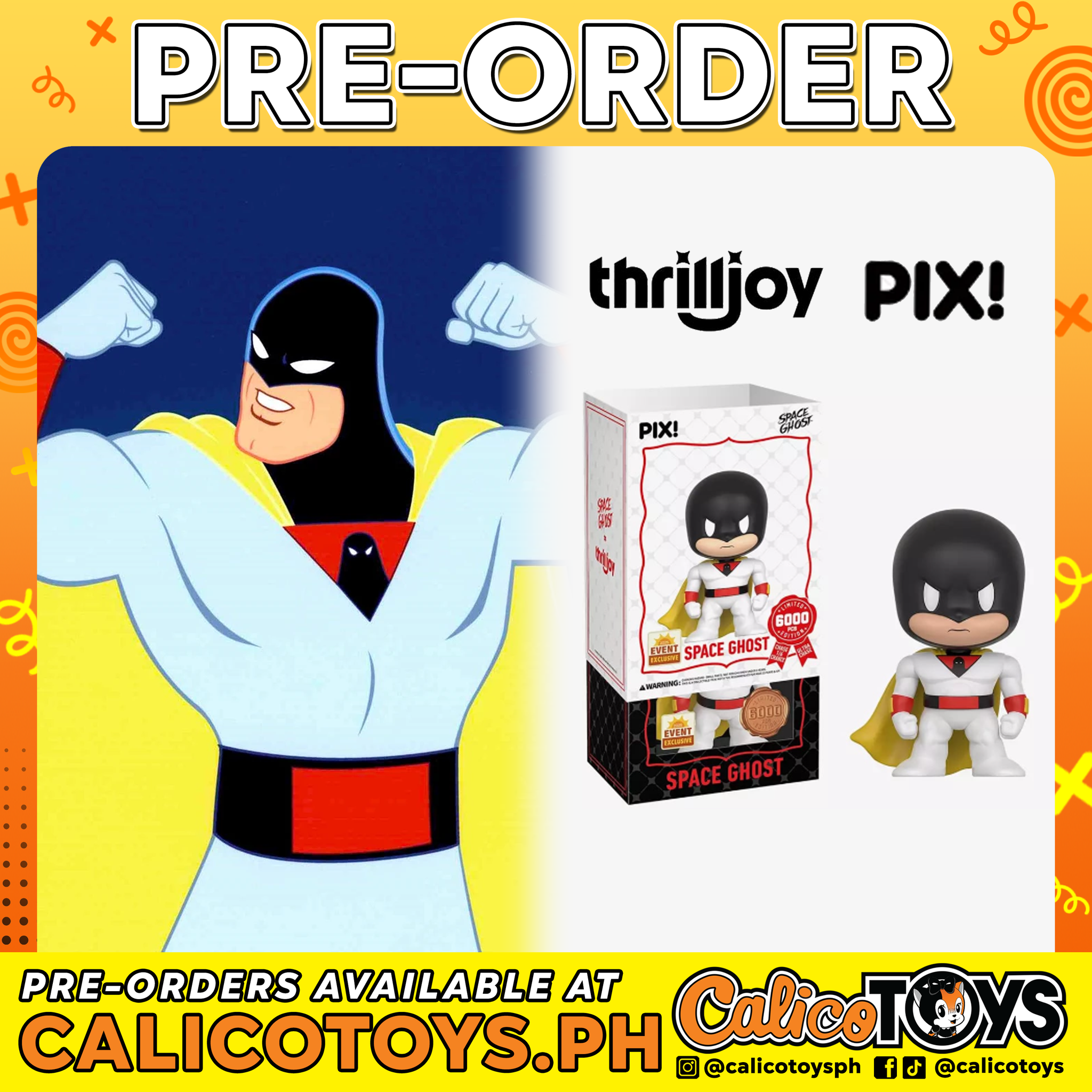PRE-ORDER - ThrillJoy Pix! - Space Ghost LE6000 (Event Exclusive)