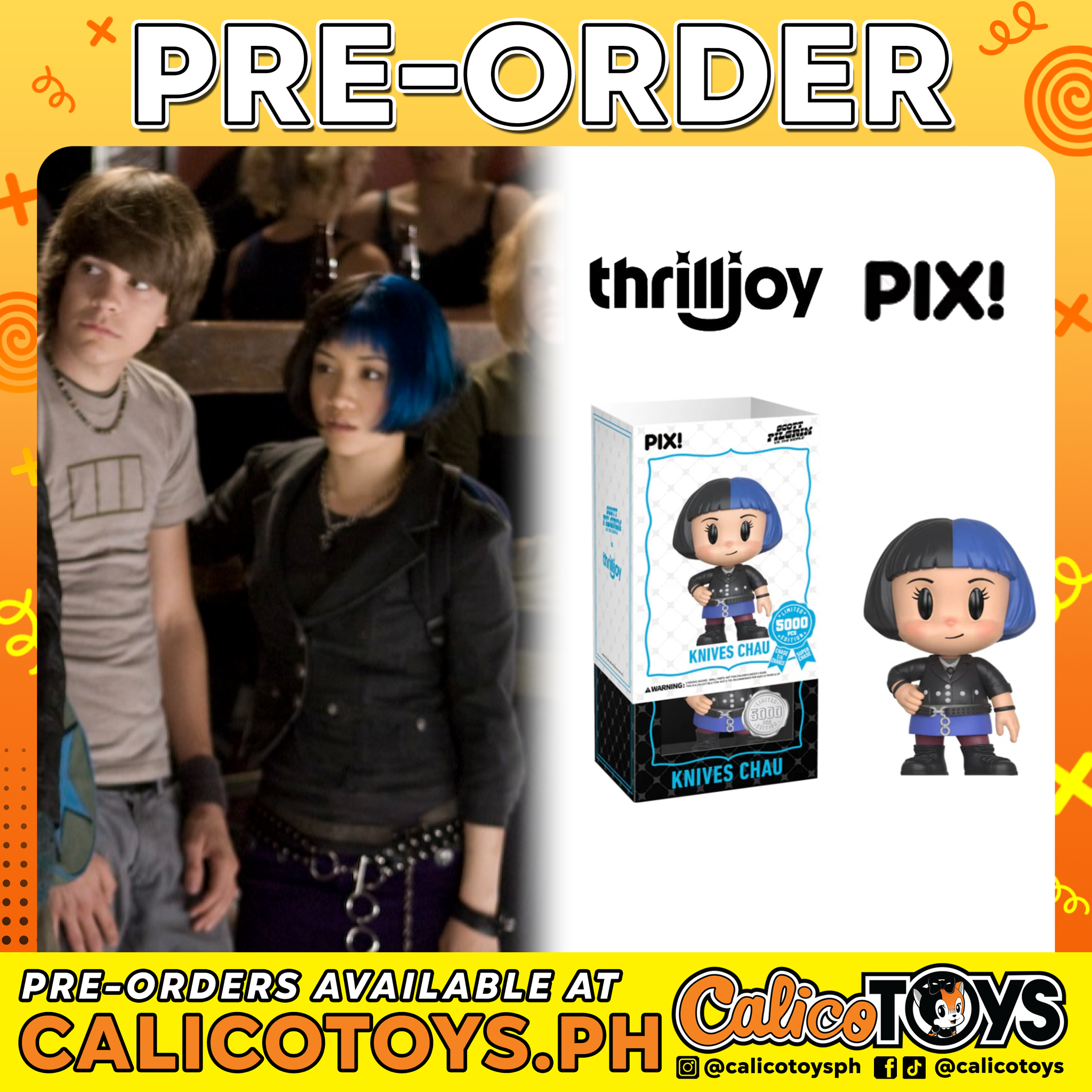 PRE-ORDER - ThrillJoy Pix! - Knives Chau LE5000