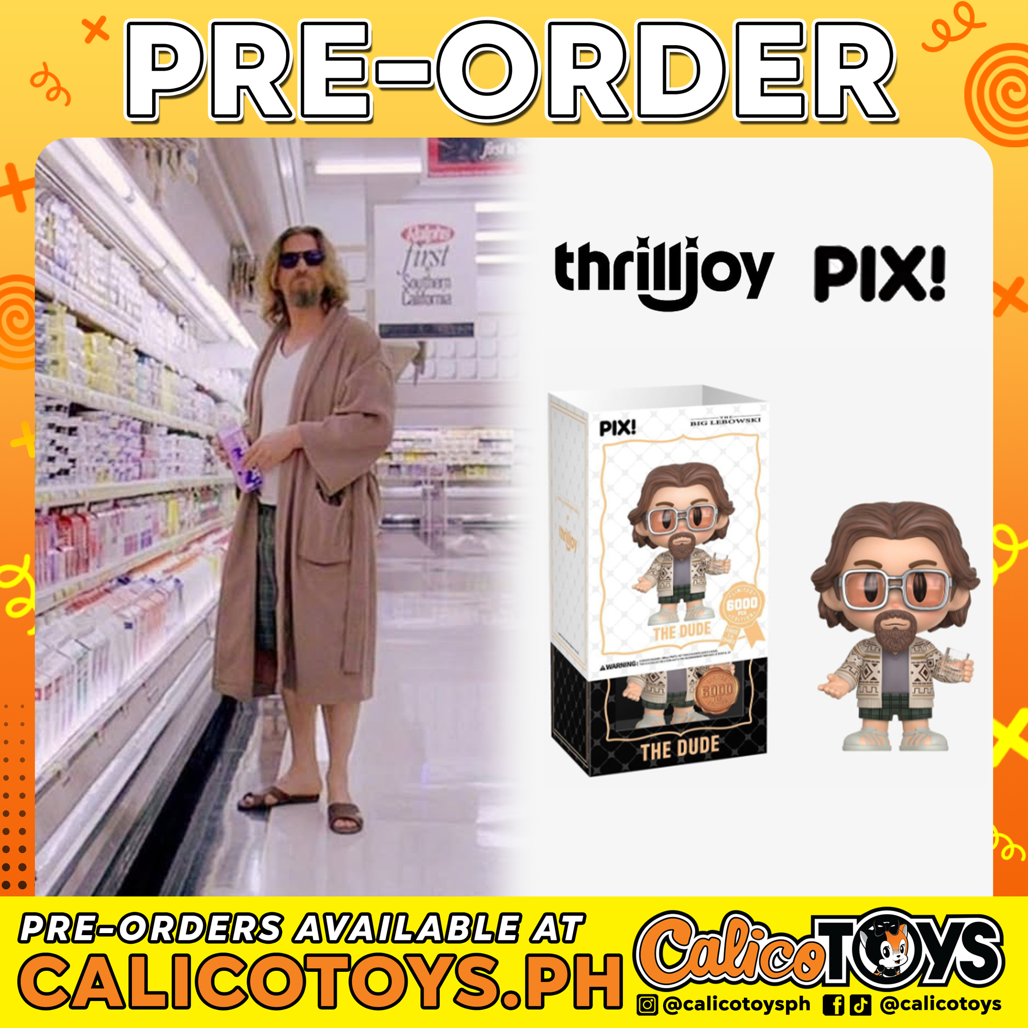 PRE-ORDER - ThrillJoy Pix! - The Dude LE6000