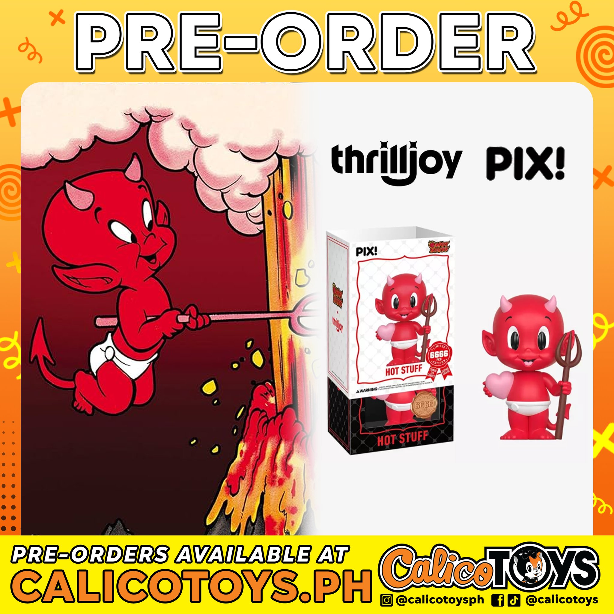 PRE-ORDER - ThrillJoy Pix! - Hot Stuff LE6666