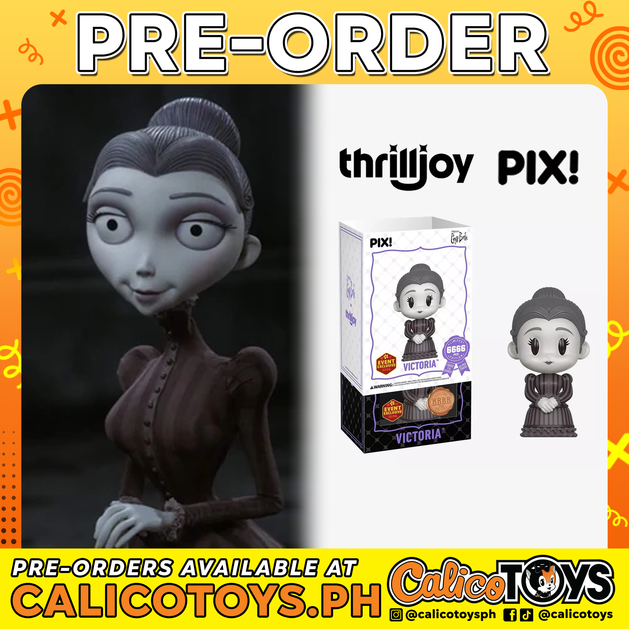 PRE-ORDER - ThrillJoy Pix! - Victoria LE6666 (Event Exclusive)