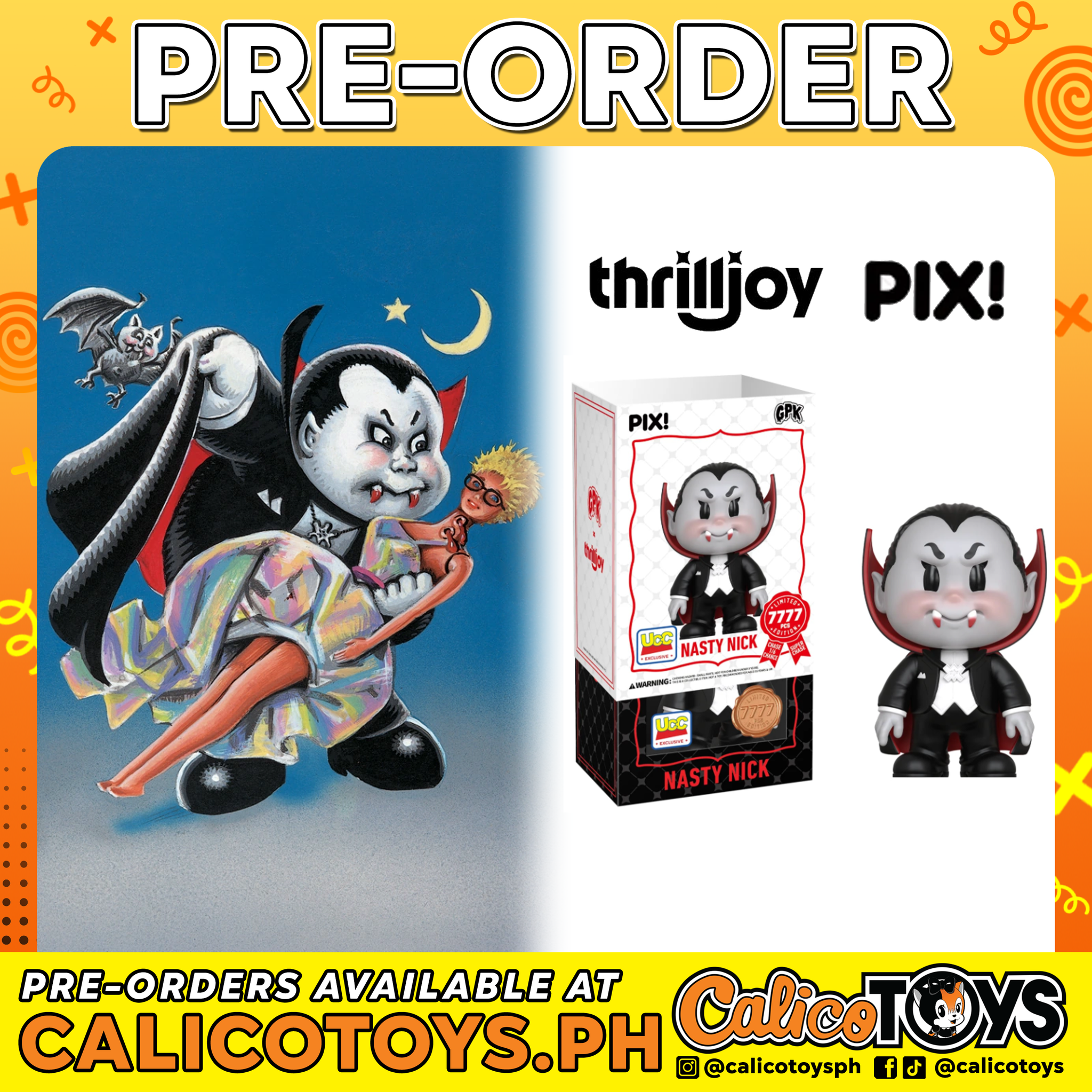 PRE-ORDER - ThrillJoy Pix! - Nasty Nick LE7777 (UCC Exclusive)