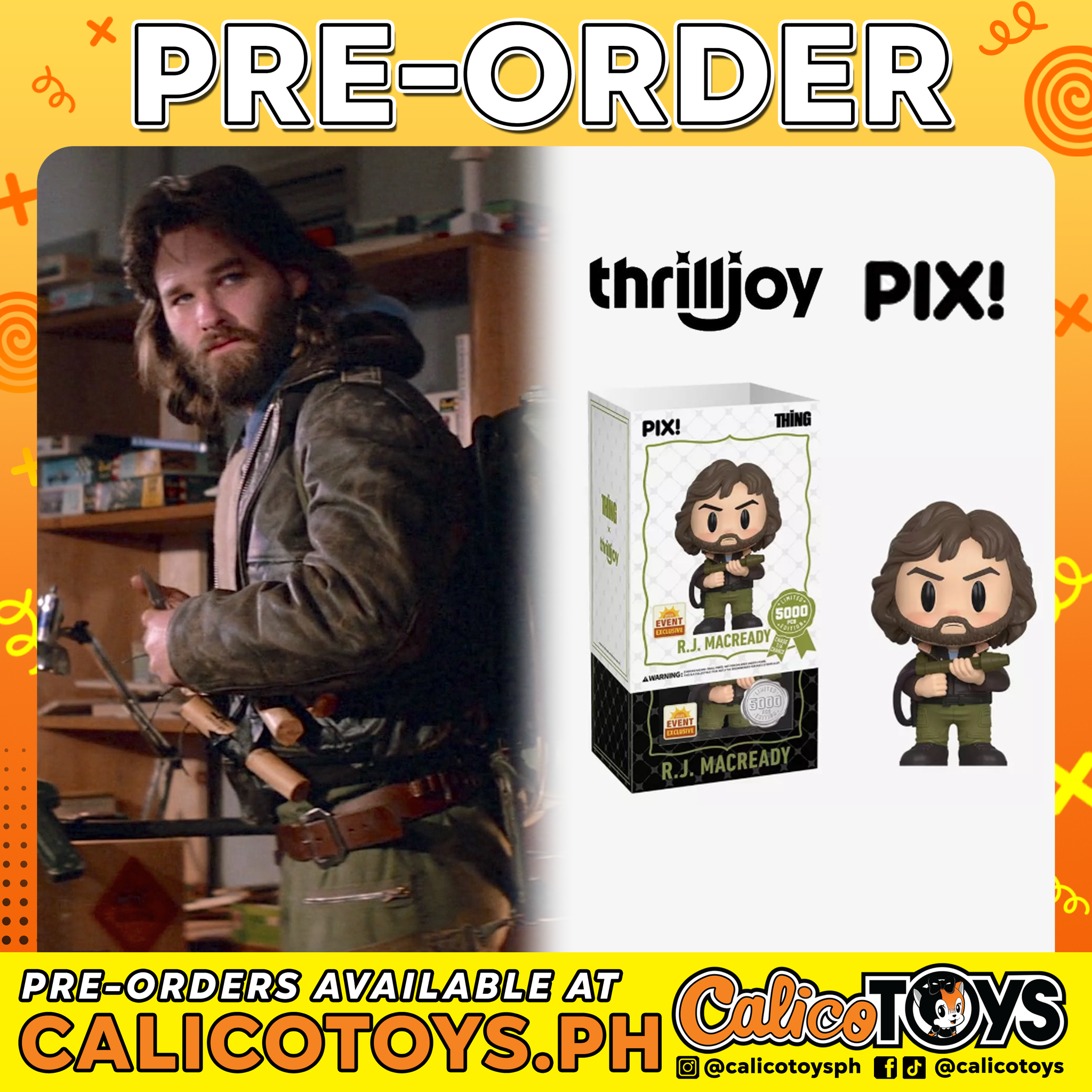 PRE-ORDER - ThrillJoy Pix! - R.J. Macready LE5000 (Event Exclusive)
