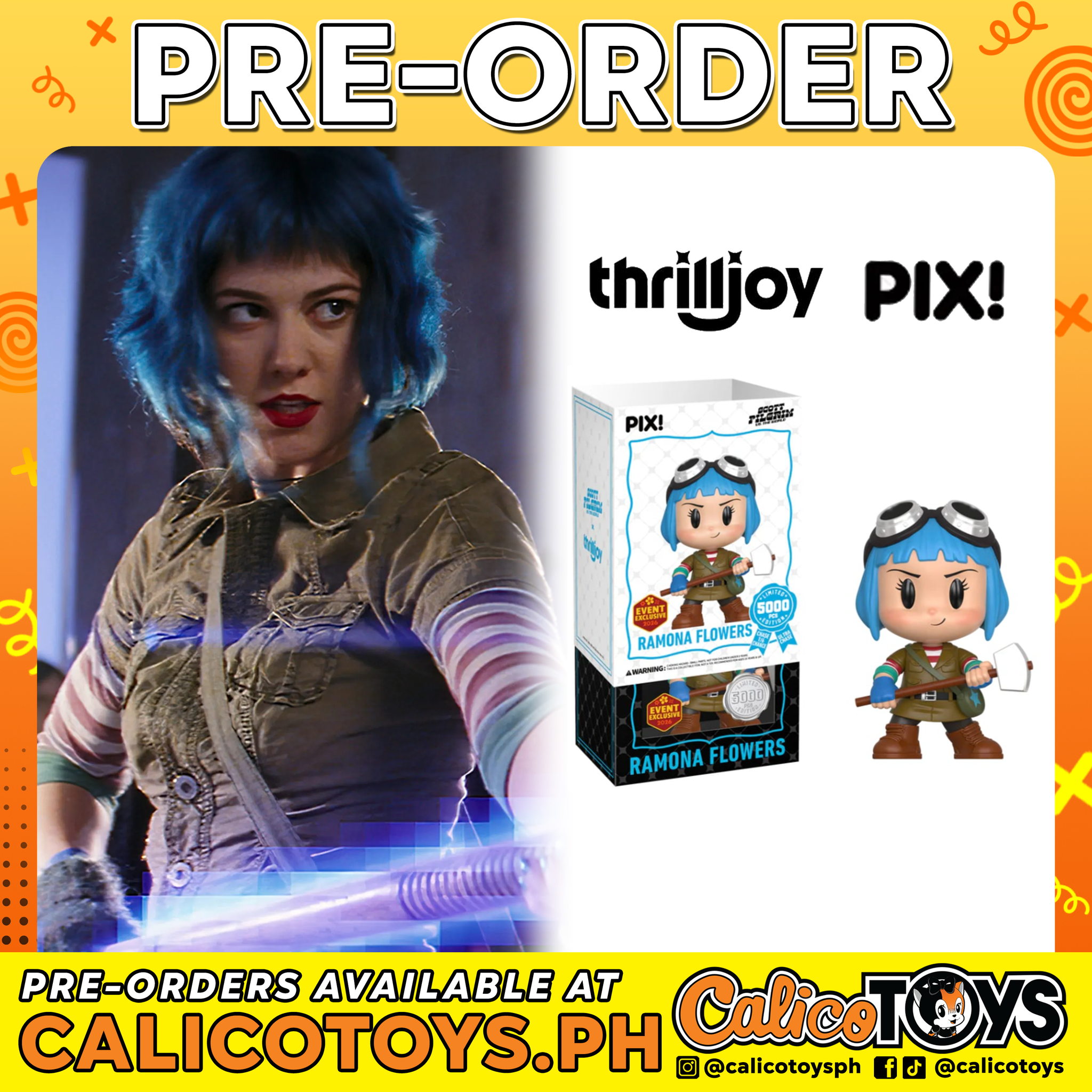 PRE-ORDER - ThrillJoy Pix! - Ramona Flowers LE5000 (Event Exclusive)