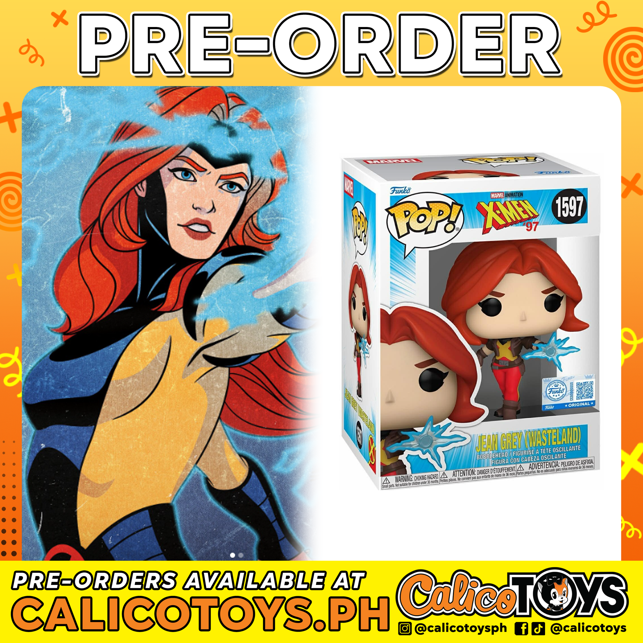 PRE-ORDER - POP! X-Men - Jean Grey #1597 (Entertainment Earth Exclusive)
