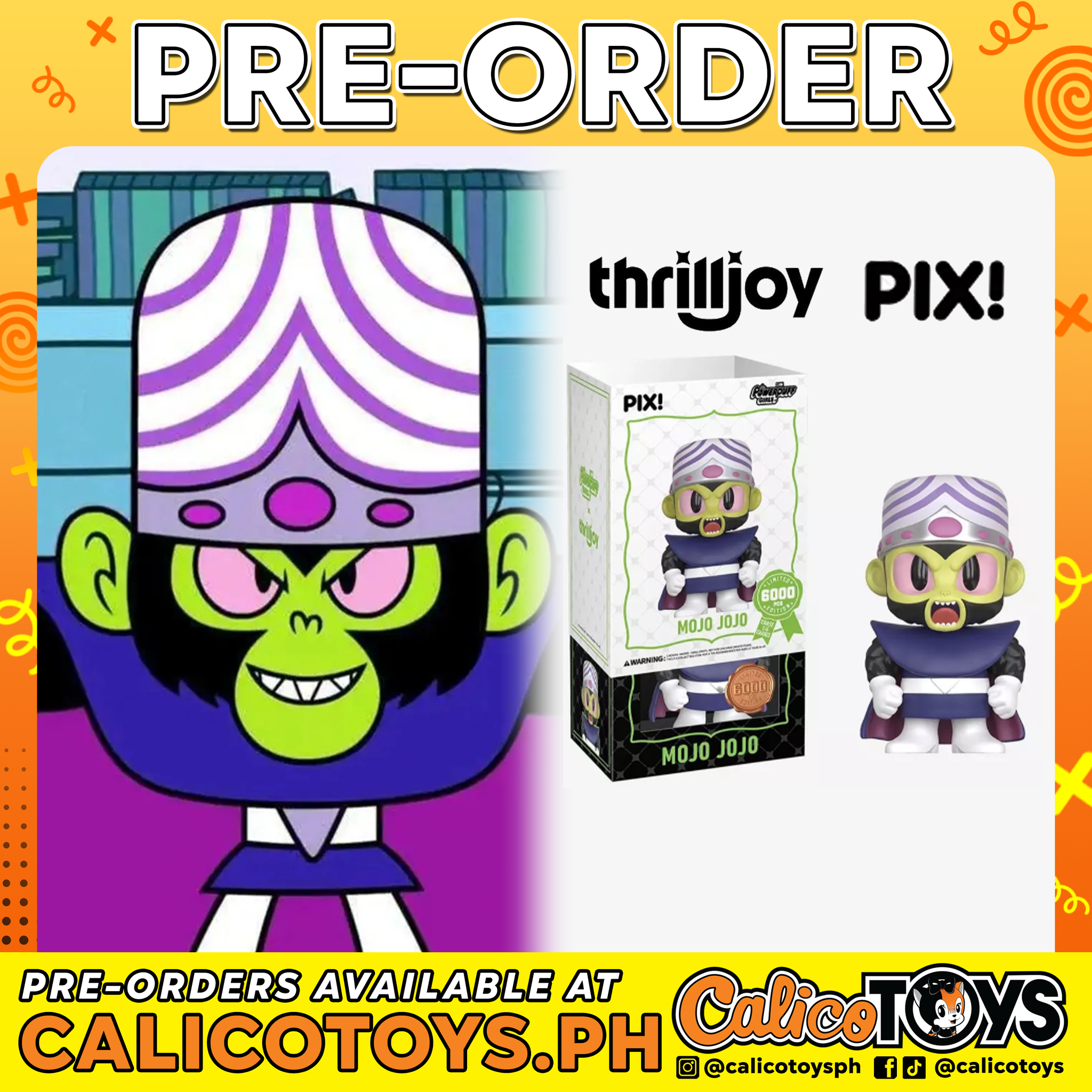 PRE-ORDER - ThrillJoy Pix! - Mojo Jojo LE6000