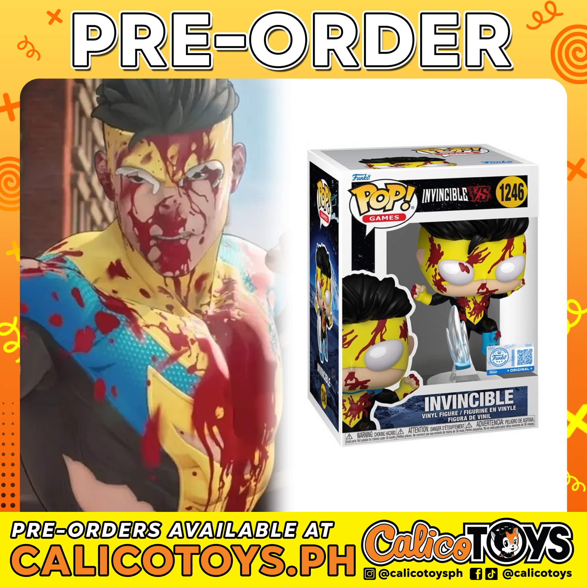 PRE-ORDER - POP! Games: Invincible VS - Invincible #1246 (Funko Shop Exclusive)