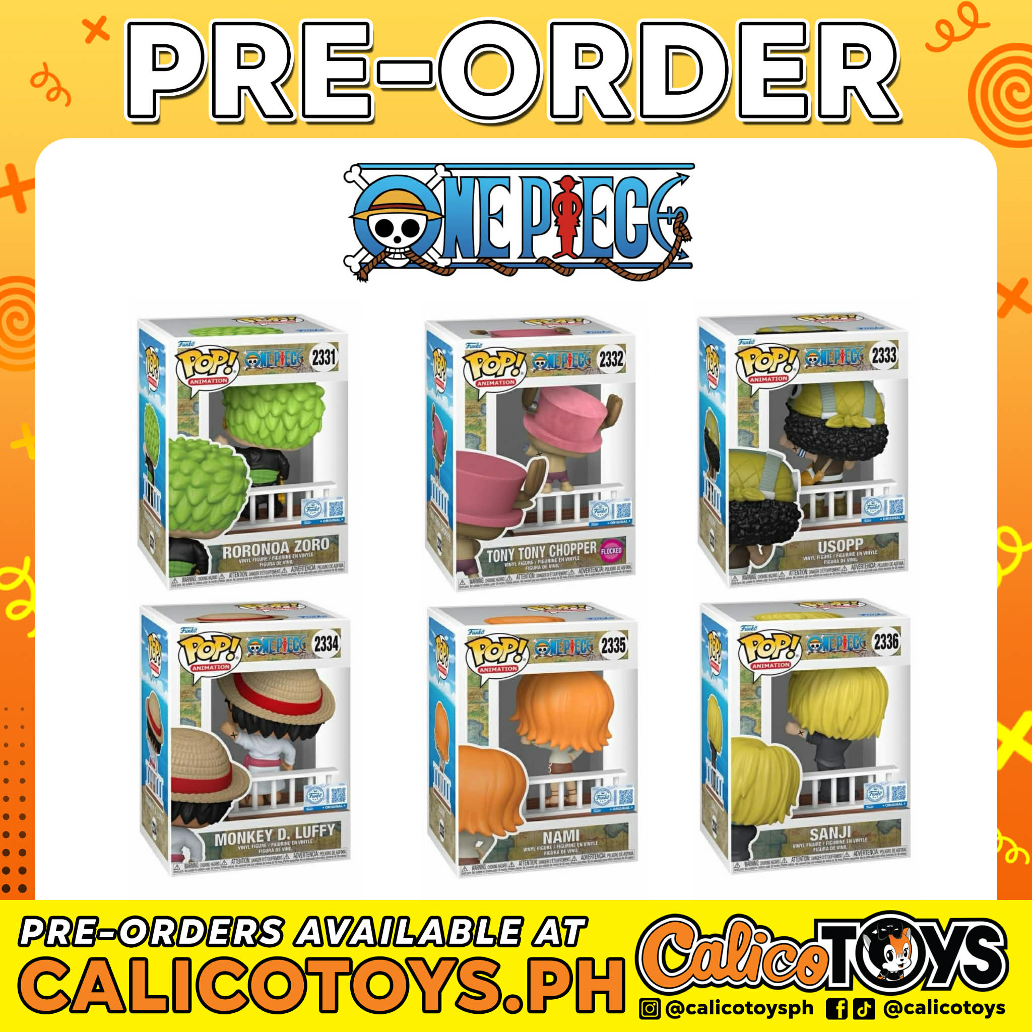 PRE-ORDER - Funko POP! Animation: One Piece - Roronoa Zoro #2331 (Entertainment Earth Exclusive)