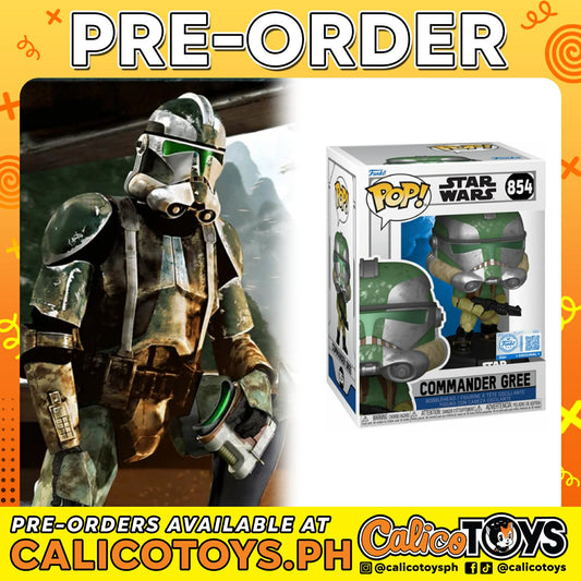 PRE-ORDER - Funko POP! Star Wars: Commander Gree #854 (Funko Shop Exclusive)