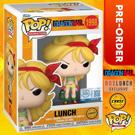 Funko POP! Animation: Dragon Ball - Lunch CHASE (Boxlunch Exclusive) #1998