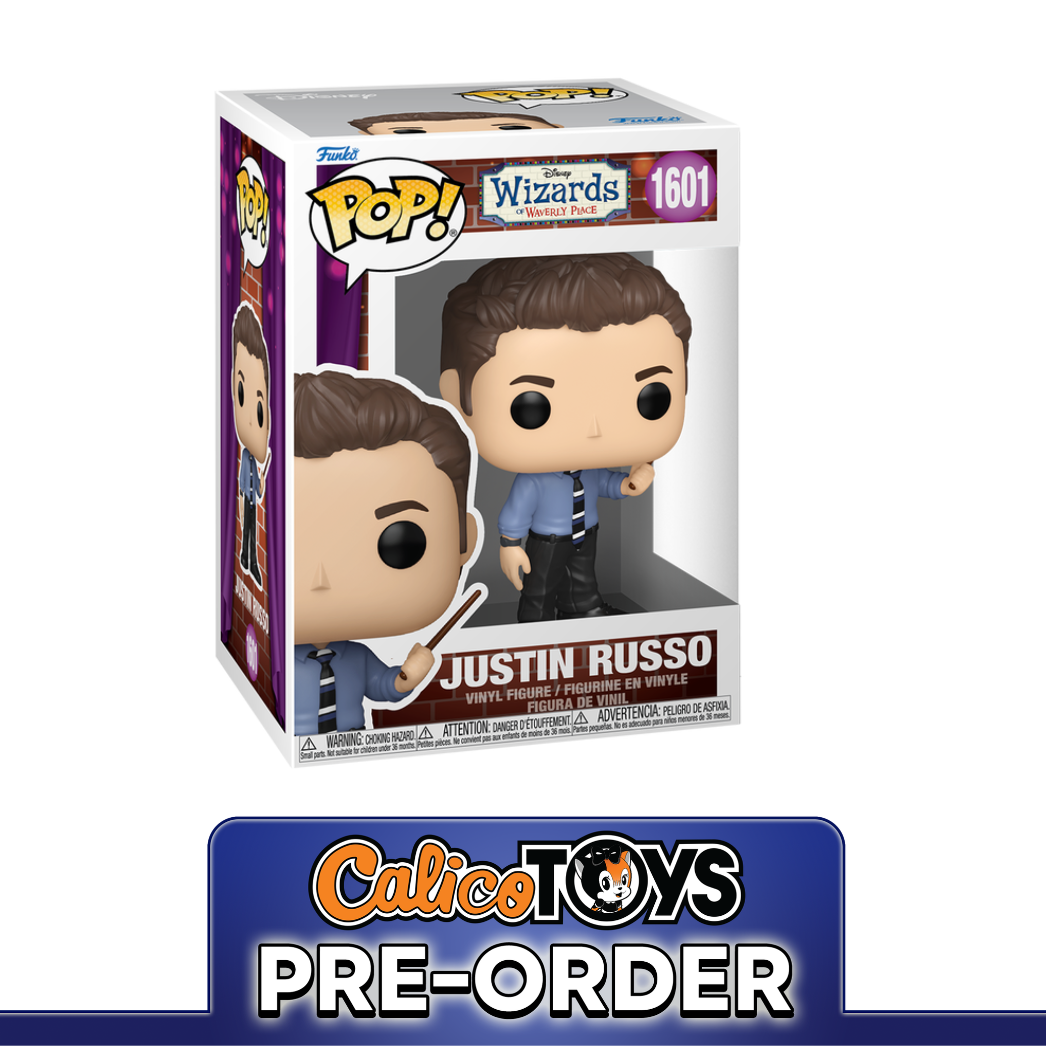 PRE-ORDER Funko POP! Disney: Wizards of Waverly Place - Justin Russo #1601
