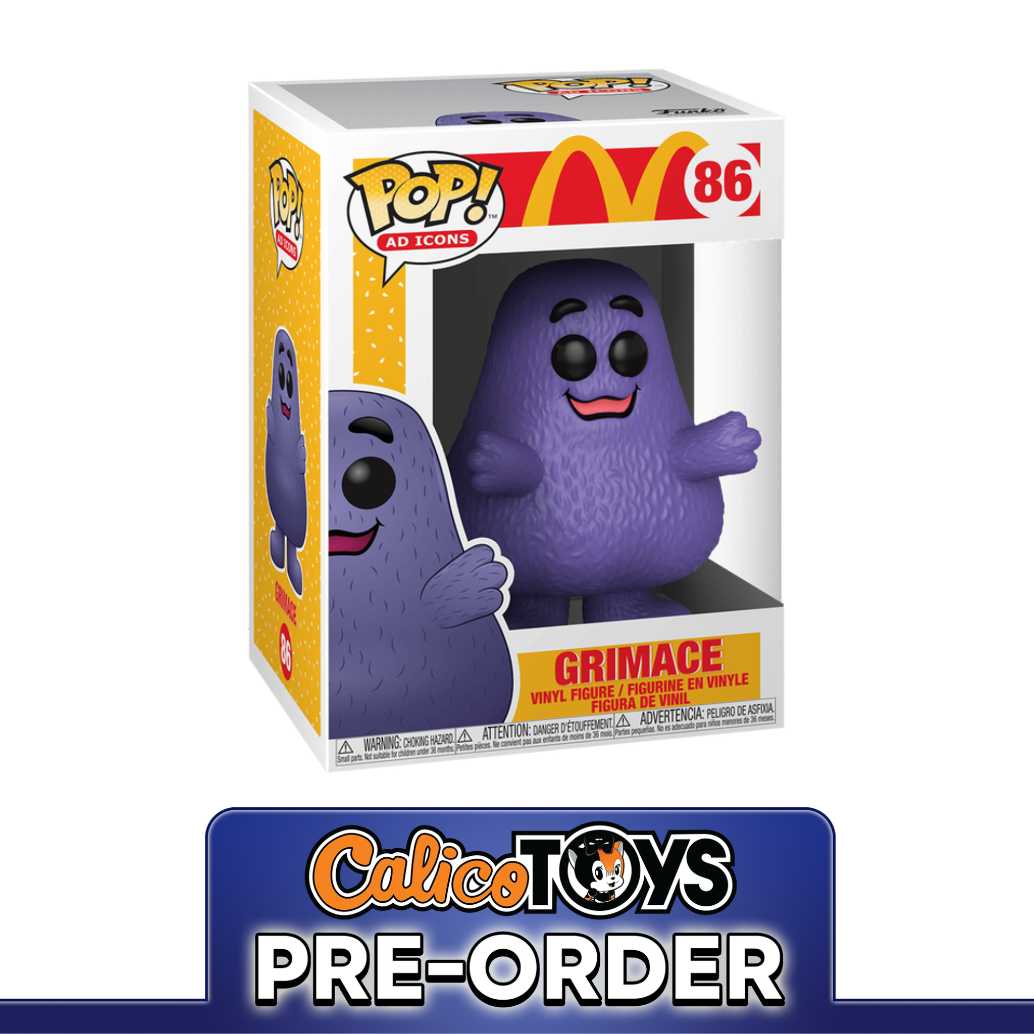 PRE-ORDER Funko POP! Ad Icons: McDonald's - Grimace #86