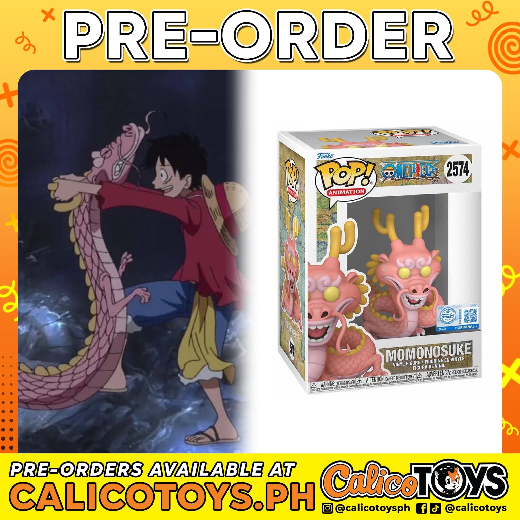 PRE-ORDER - Funko POP! Animation: One Piece - Momonosuke Dragon #2574 (Amazon Exlusive)