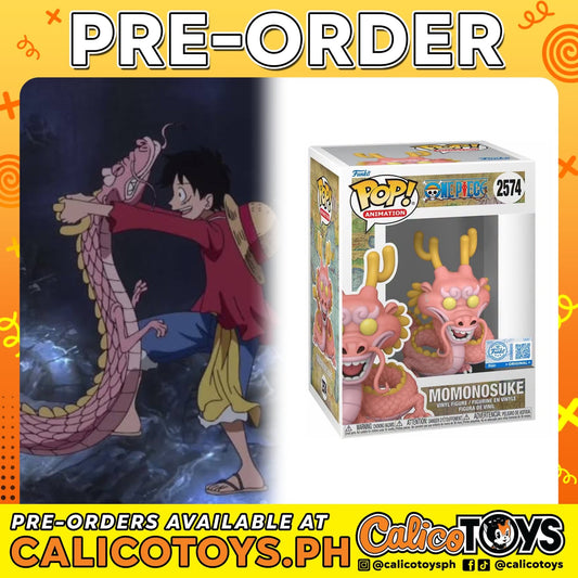 PRE-ORDER - Funko POP! Animation: One Piece - Momonosuke Dragon #2574 (Amazon Exlusive)