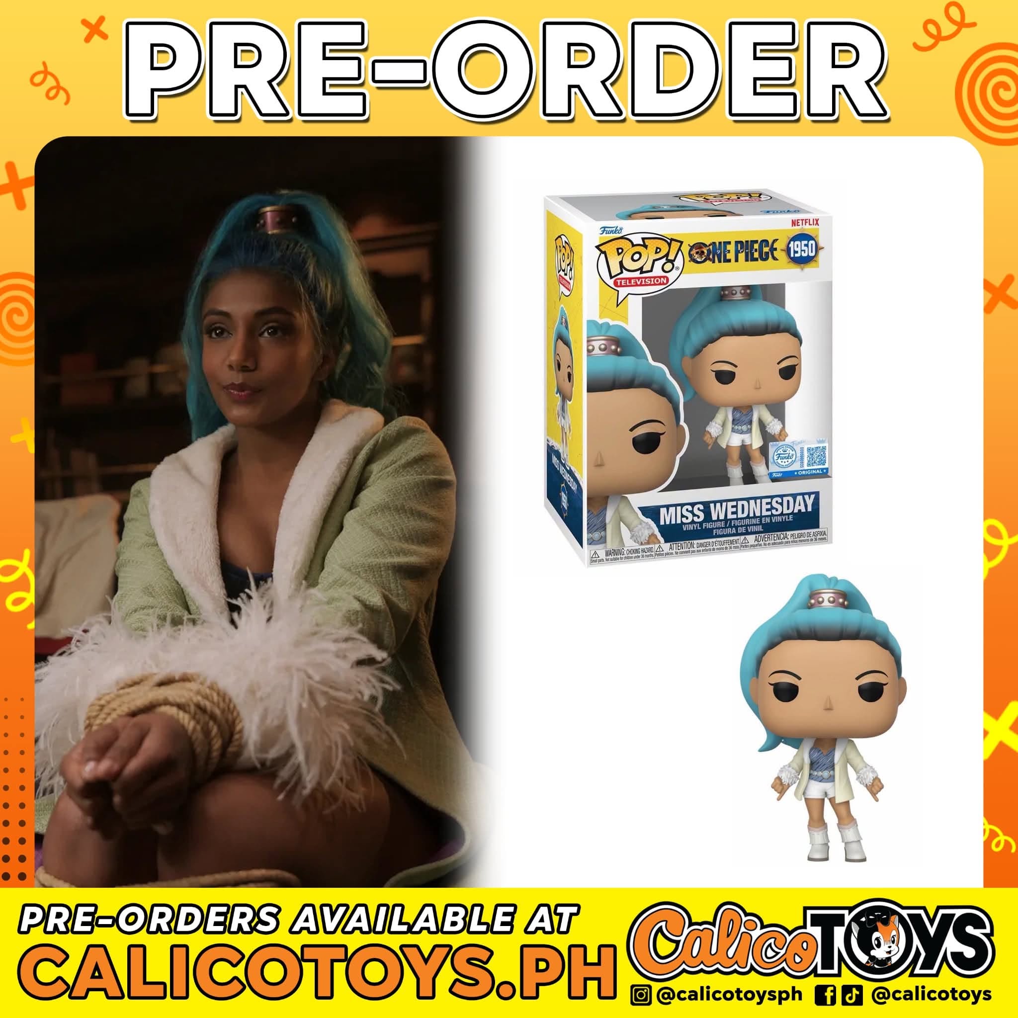 PRE-ORDER Funko POP! Television: One Piece Live Action – Miss Wednesday #1950 (Entertainment Earth Exclusive)