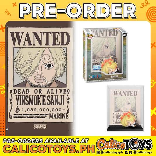 PRE-ORDER  Funko POP! Poster: One Piece – Vinsmoke Sanji Wanted Poster #2571 (Funko Exclusive)