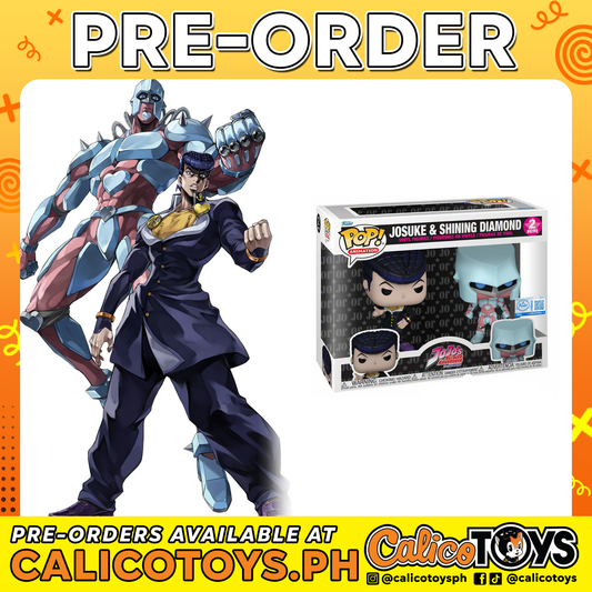 PRE ORDER Funko POP! Animation: JoJo's Bizarre Adventure - Josuke & Shining Diamond 2-Pack (Funko Shop Exclusive)