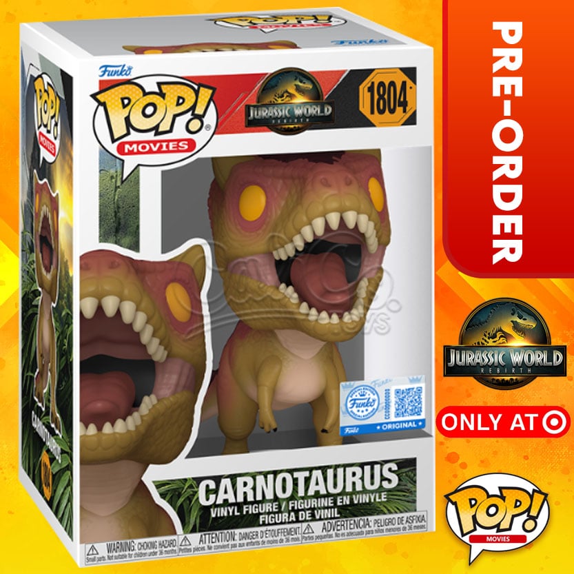 Funko POP! Movies: Jurassic World - Carnotaurus (Target Exclusive) #1804