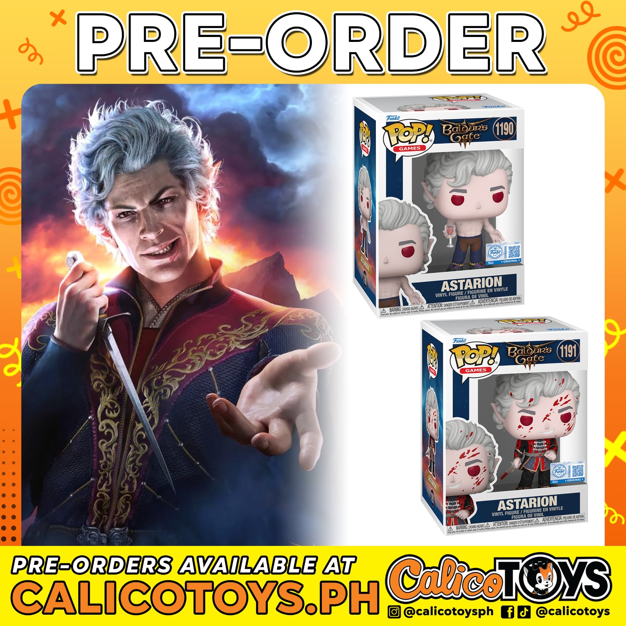 PRE-ORDER - Funko POP! The Baulders Gate Exclusives