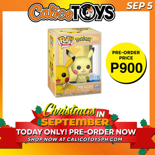 PRE-ORDER Funko POP! Games Pokemon - Pikachu Soft Color #353 (Funko Shop Exclusive)