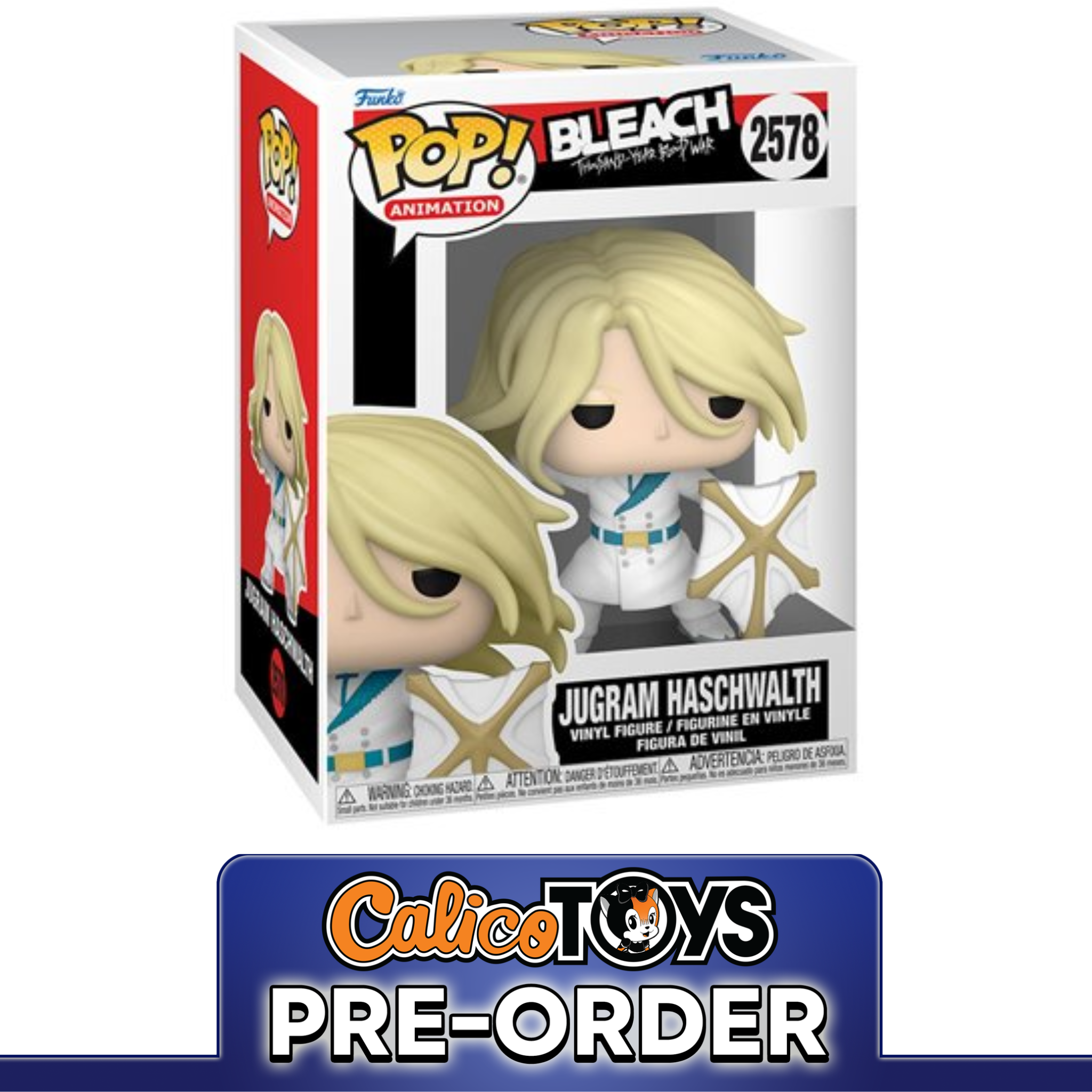 PRE ORDER Funko POP! Animation: Bleach - Jugram Haschwalth #2578