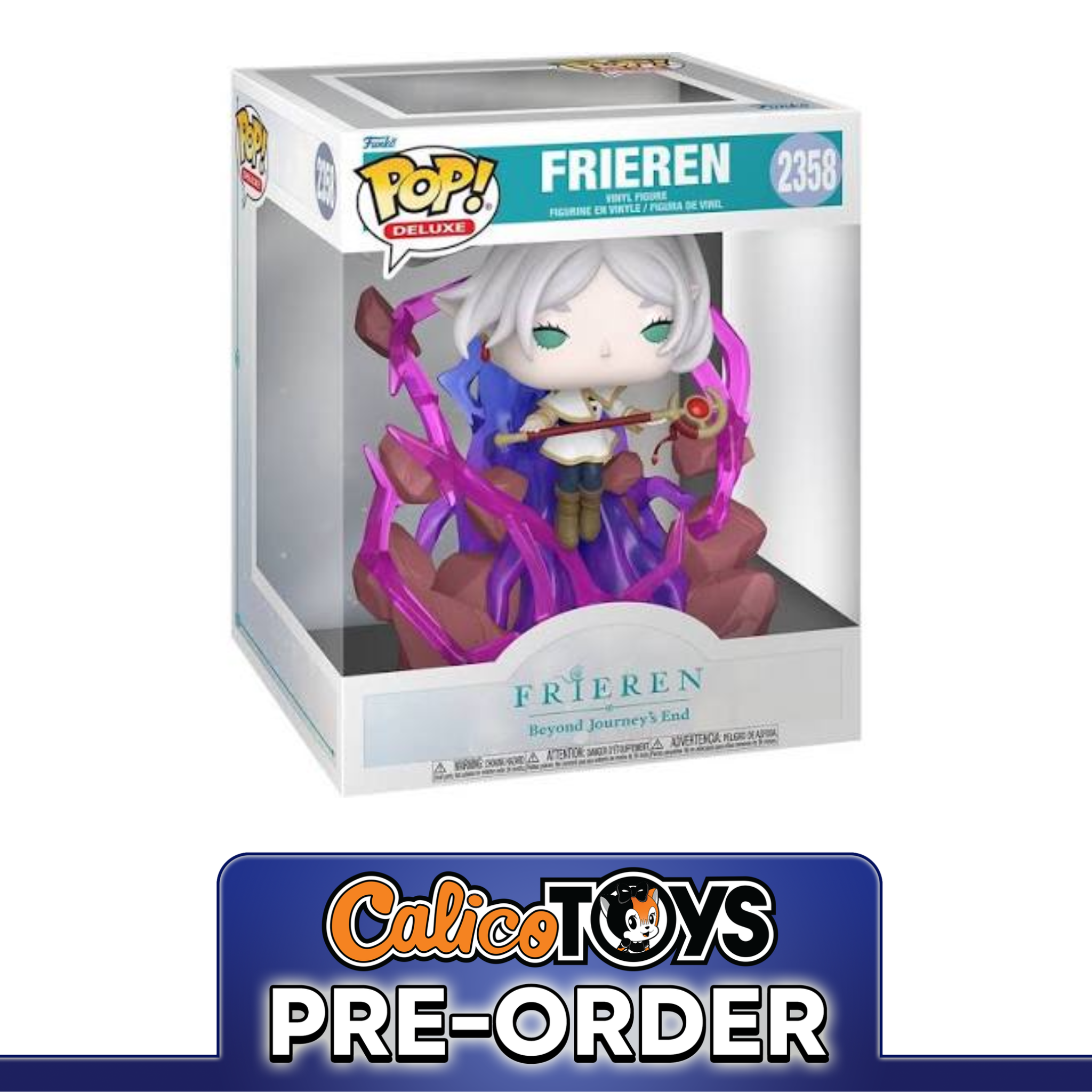 PRE ORDER Funko POP! Deluxe: Frieren: Beyond Journey's End - Frieren Casting Magic #2358